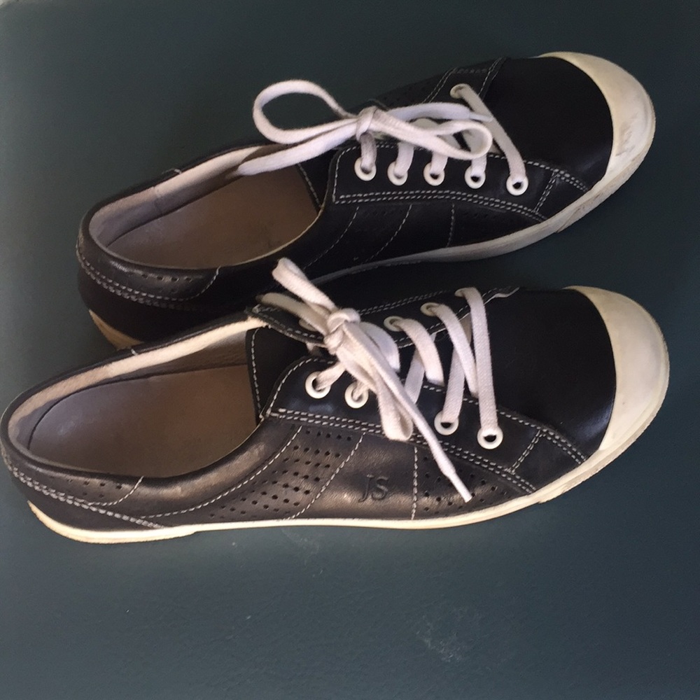Josef Seibel Black Caspian Sneakers